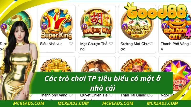TP điện tử sở hữu nhiều tựa game độc đáo 